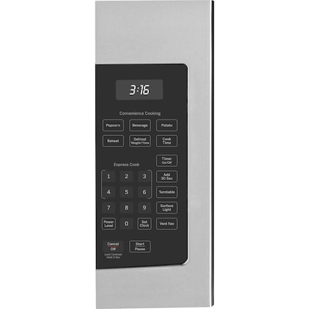 Ge WB56X29817 GE Oven Control Panel Assembly Stainless Steel WB56X29817